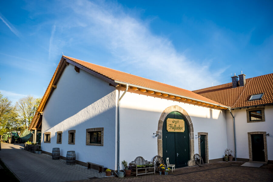 Gebäude vom Hofladen