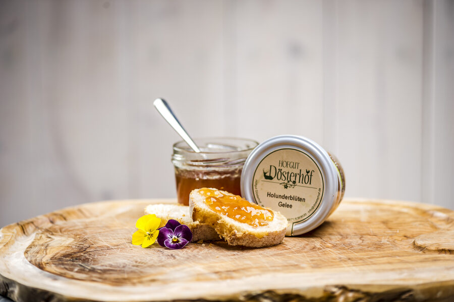 Holunderblüten Gelee