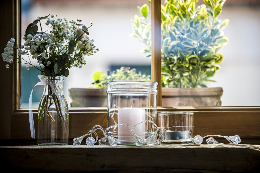 Detail Fensterdekoration