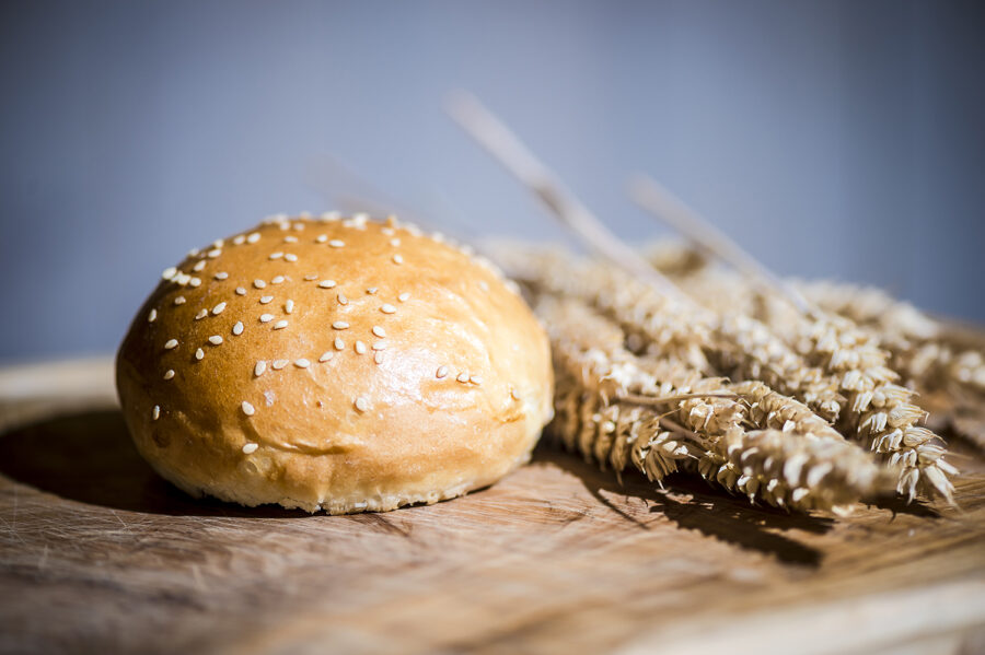 Burger Bun hofgebacken