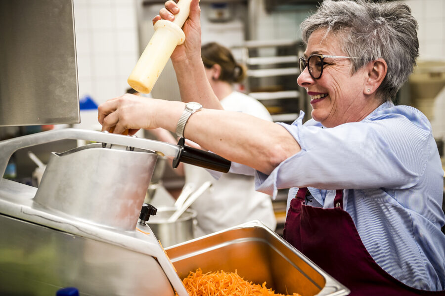 Spaß bei der Arbeit - unser Küchenteam